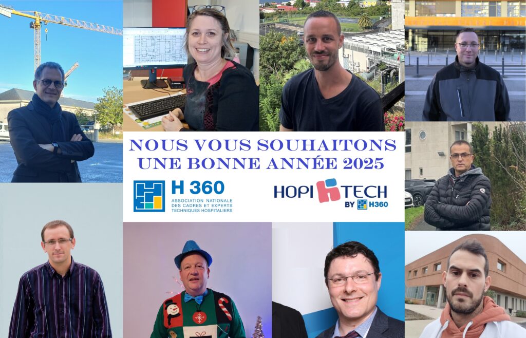 Carte de vœux 2025 de l'association H360